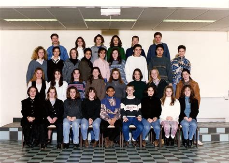 Photo de classe 2nde générale val de seine 1994 1995 de 1994 Lycée Val