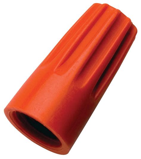 twist  wire nut connectors orange pack   ideal cpc