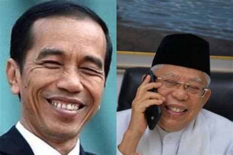 Baru Terungkap Jokowi Ngakak Disodori Nama Ma Ruf Amin Jadi Cawapresnya Kok Bisa Bisanya Usul