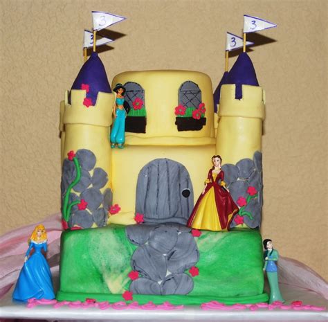 Princess Castle Cake