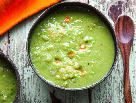 Delicious Green Split Pea Soup Recipe The Food Blog