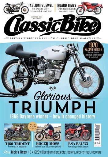 Classic Bike Magazine Subscribe To Classic Bike Magazine