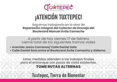 Tvbus Noticias De Oaxaca On Twitter PrecauciÓn‼️ 🚧 Cierre Total En