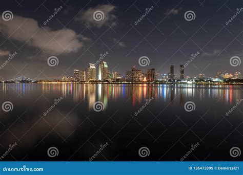 Downtown Skyline at the Embarcadero, San Diego Editorial Image - Image ...