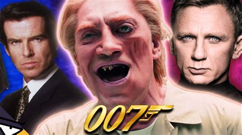 Les 7 plus HORRIBLES MÉCHANTS de JAMES BOND 007 YouTube