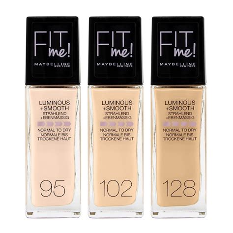 Maybelline Fit Me Luminous Smooth Foundation Exquisite Cosmetics