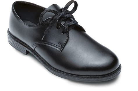 Buccaneer Lace Up School Shoes Black Gem Schoolwear