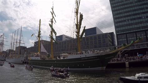 Tall Ships SAIL 2015 Amsterdam Aan Boord Bij Klipper Linde YouTube