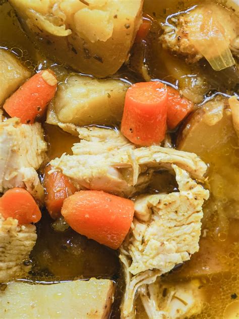 Instant Pot Chicken Soup Whole Chicken One Happy Housewife