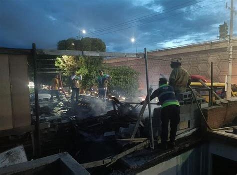 Fuerte Incendio En Vivienda Del Fraccionamiento San Luis El Heraldo