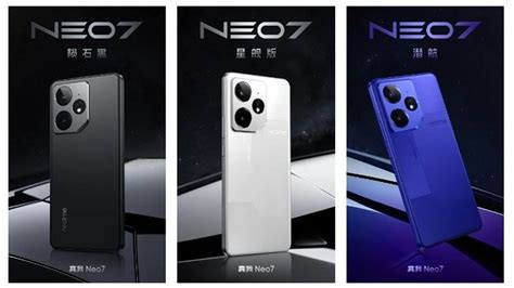 Realme Neo 7 Özellikleri Tanıtıldı: 7000 mAh Batarya ile Geliyor ...