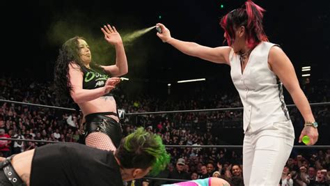 Hikaru Shida Returns On Last Night S AEW Dynamite