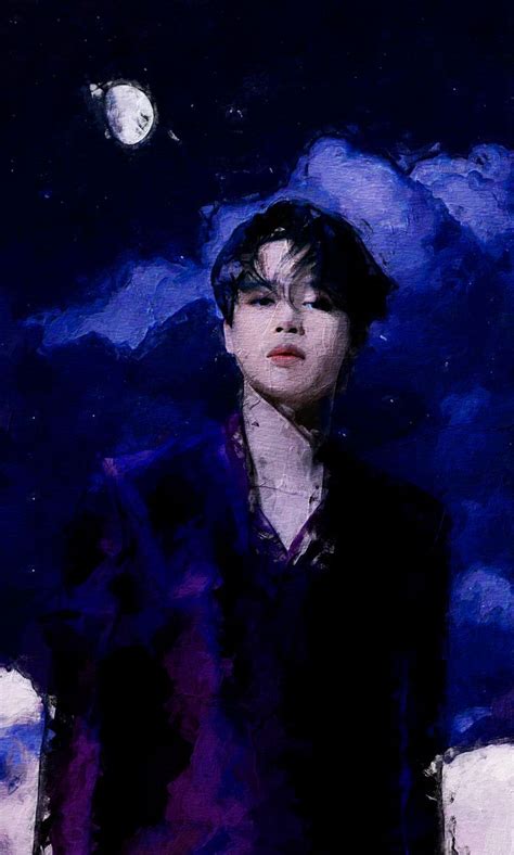 Jimin Oil Painting Dark Vampire Bts Bts Renaissance Painting