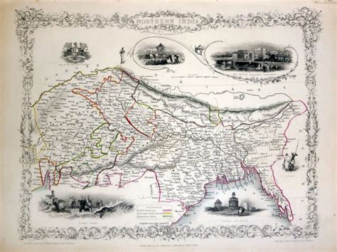 NORTHERN INDIA INCLUDING THE PRESIDENCY OF CALCUTTA By John Tallis