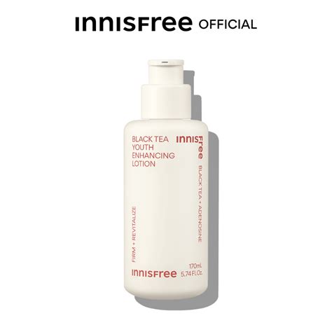 Innisfree Black Tea Youth Enhancing Lotion 170ml Shopee Malaysia