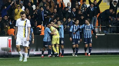 Adana Demirspor 3 1 MKE Ankaragücü Maç sonucu