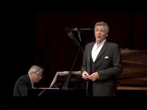 Premiere Thomas Hampson Wolfram Rieger Youtube