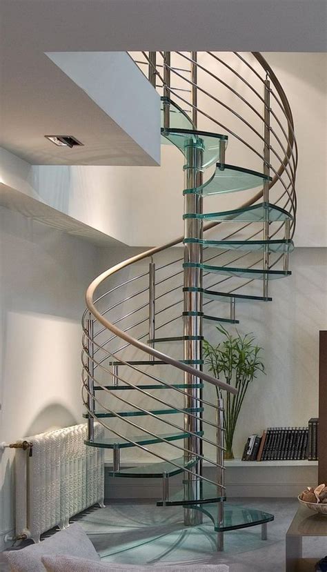 Spiral Staircase With Glass Railing Jacquelynellis