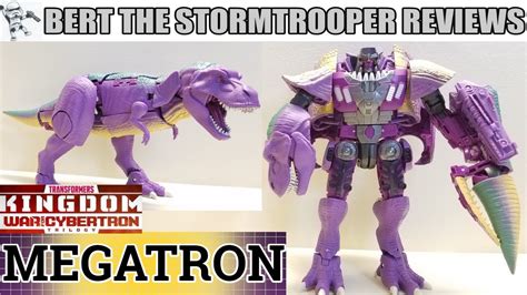 Kingdom MEGATRON Transformers War For Cybertron REVIEW Bert The