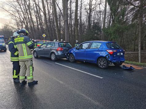 POL STD Drei Unfälle fast zur gleichen Zeit Bundesstraße 73 und