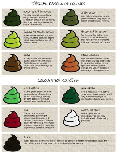 pin on baby tips baby hacks - what does baby poop color mean chart and ...