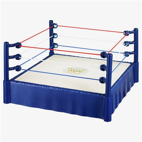 Wwe Classic Steel Cage Ring Playset With 2 Action Figures