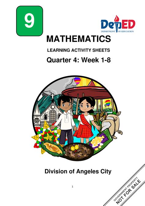 Q Week Las Mathematics Mathematics Learning Activity Sheets