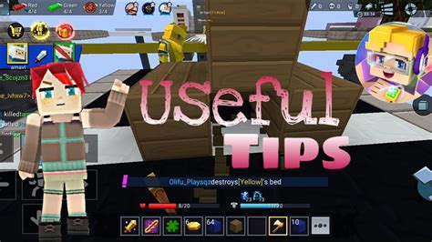 Useful Tips At Bed Wars Blockman Go Youtube