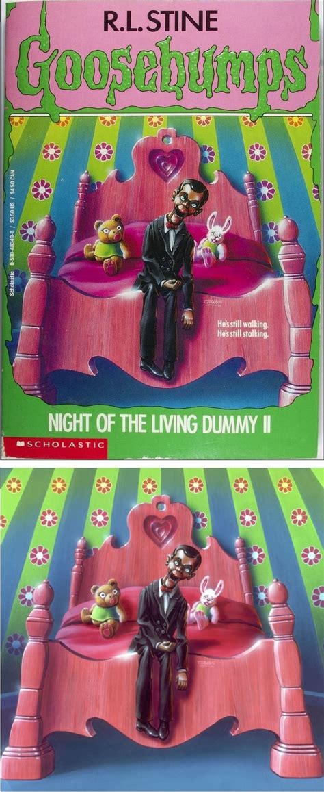 Spooky Goosebumps Night Of The Living Dummy II Cover