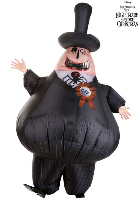 Nightmare Before Christmas Mayor Inflatable Costume for Adults | Disney Costumes