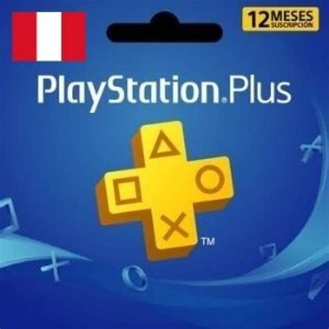 Suscripción PS Plus 12 meses Perú MAS BARATO Tarjetas PSN