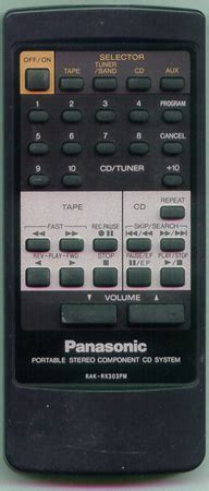 Panasonic Rak Rx Pm Rakrx Pm Genuine Oem Original Remote