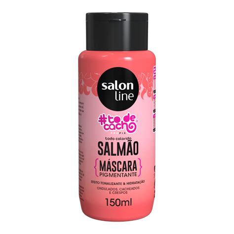Mascaras Tonalizantes Salon Line - Máscara Efeito Tonalizante Salmão Cachos Salon Line 150ml em Promoção ...