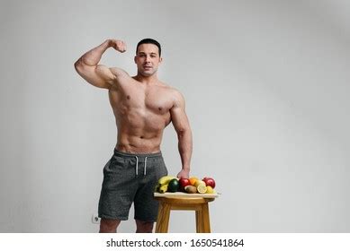 Sexy Vegan Guy Naked Torso Posing Stock Photo Shutterstock