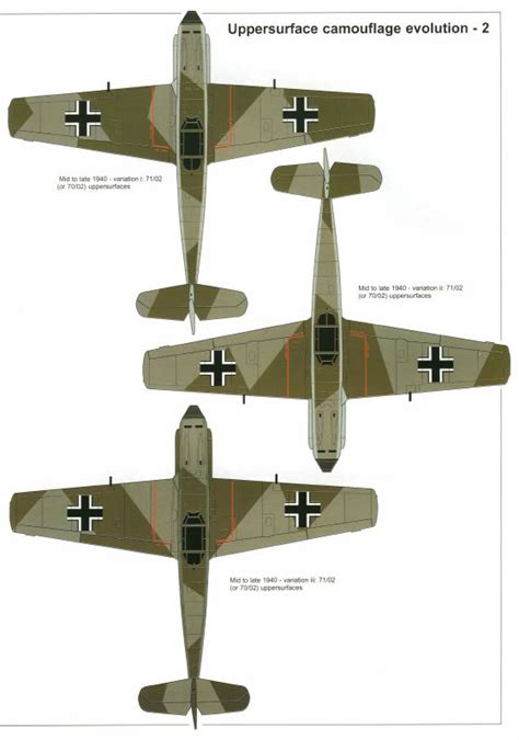 For-aero-modelers-messerschmitt-bf-109-e-camouflage-and-markings-1940 ...