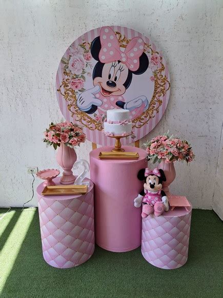 Tema Minnie Princesa Cilindros Loca O Elo