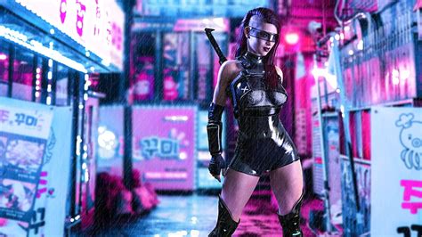 Neon Samurai Cyberpunk Hd Wallpaper Peakpx Hot Sex Picture