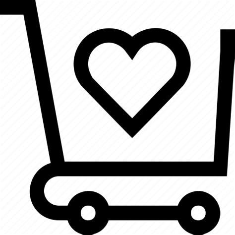 Hand Bag Heart Love Shop Shopping Bag Shopping Cart Icon