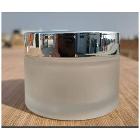 Gm Frosted Glass Jar For Cosmetic At Rs Piece In Faridabad Id