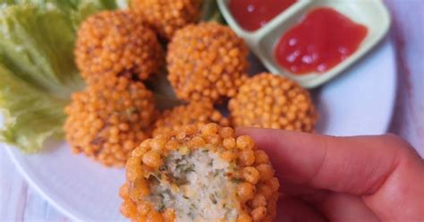 Resep Crispy Bubble Crumb Chicken Ball Oleh Keinara FR Cookpad