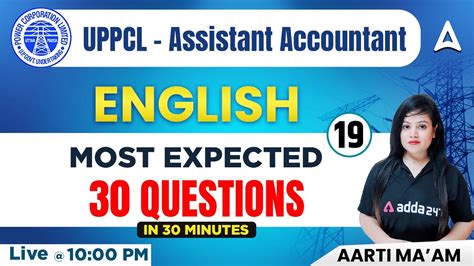 Uppcl Assistant Accountant Most Expected Questions Uppcl