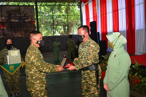 Divif 2 Kostrad Gelar Acara Lepas Sambut Komandan Satuan Jajaran Dan