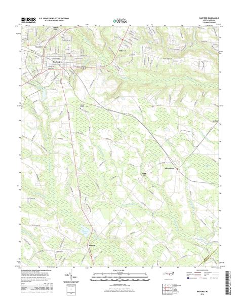 Mytopo Raeford North Carolina Usgs Quad Topo Map