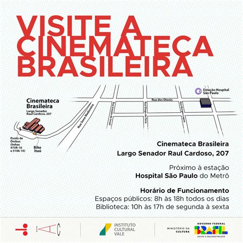 Cinemateca Brasileira On Twitter Visite A Cinemateca Seja Para Aproveitar A Programação De