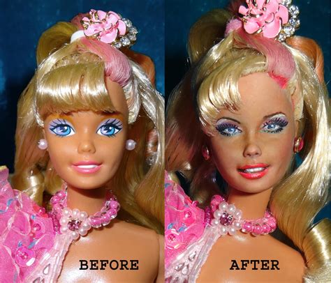 Hot Pink Barbie Doll Repaint By Olianp On Deviantart