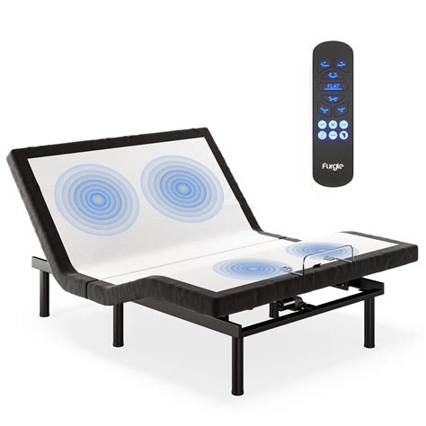 Queen Adjustable Bed Base with Remote,Vibration Massage,Incline,Queen ...