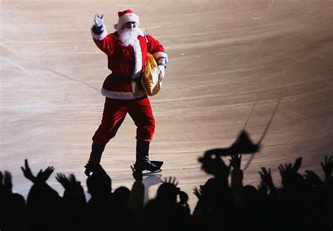 Skate With Santa At Clinton Square Ice Rink