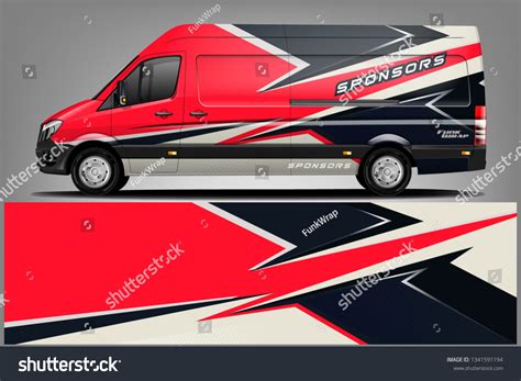 Van Wrap Livery Design Ready Print Vector C S N Mi N Ph B N Quy N