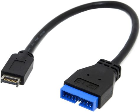 Chenyang Usb 3 1 Front Panel Header To Usb 3 0 20pin Header Extension Cable 20cm For Asus