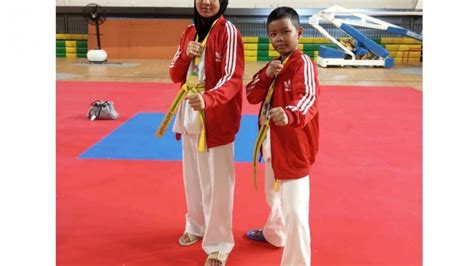 Keren Siswa SD Di Purwakarta Raih Medali Emas Kejurnas Taekwondo